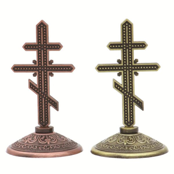 Orthodox Cross Home Decoration Church Utensils Religious Ornament Catholic Icon Retro Christ Decor