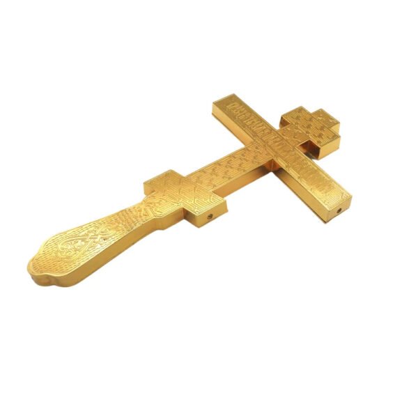 Orthodox Cross Jesus Hand Church Utensils Catholic Christ Alloy Christmas Gift Crucifixo Wall Cross Prayer Decor
