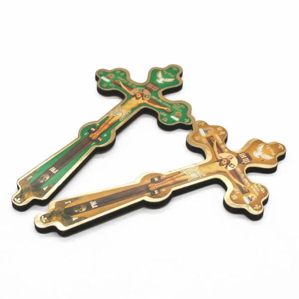 Orthodox Cross Wall Decor Jesus Christ Church Religious Catholic Crucifixo Christian Christmas Gift