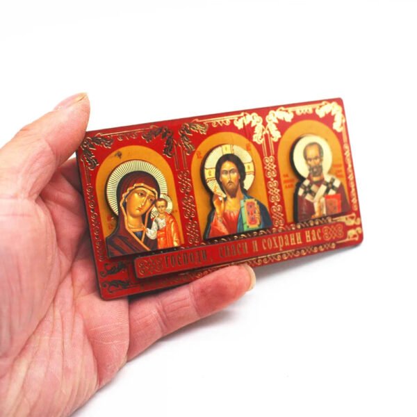 Orthodox Icons Jesus Virgin Mary Decor Wooden Church Decoration Christ Christmas Easter Ornament