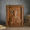 Orthodox icon Jesus statue religious saint plaque church interior home wall decoration ornaments Christian gift