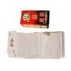 Paper portable Mini Mahjong Playing Cards game 148 cards & 2 dice Chinese Traditional mahjong Board game   Game related