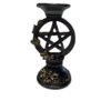 Pentacle Display stand for Crystal Candlestick Base balls holder Pentagram Energy Altar Props Board witchcraft supplies Wicca