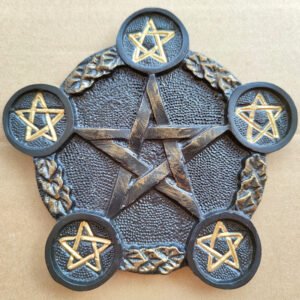 Pentagram-Candle-Holder-Altar-Light-Holder-Ceremony-Decoration-Cup-Candle-Holder-Tea-Board-Game-Tarot-Around Pentagram Candle Holder Altar Light Holder Ceremony Decoration Cup Candle Holder Tea Board Game Tarot Around Astrology Props