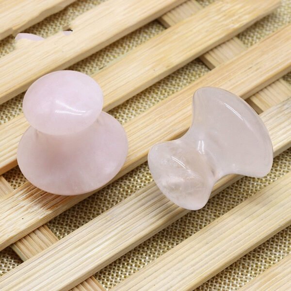 Magicun Crystal~Powder crystal jade mushroom type scraping squeegee scraping beauty  face  Dongling jade squeezing face