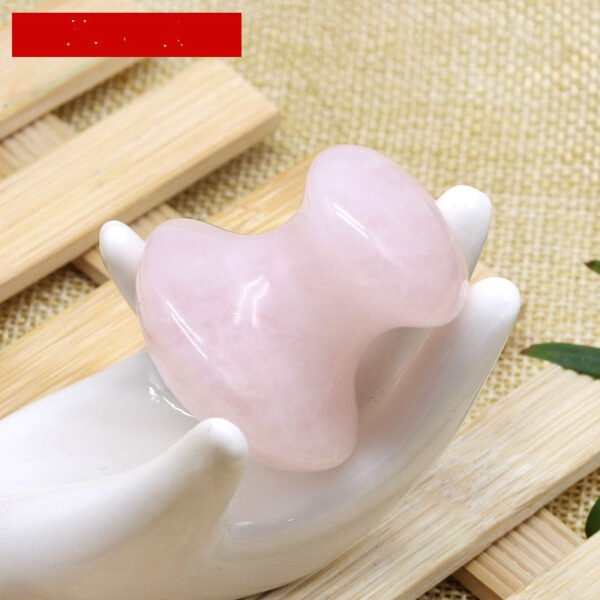 Magicun Crystal~Powder crystal jade mushroom type scraping squeegee scraping beauty  face  Dongling jade squeezing face