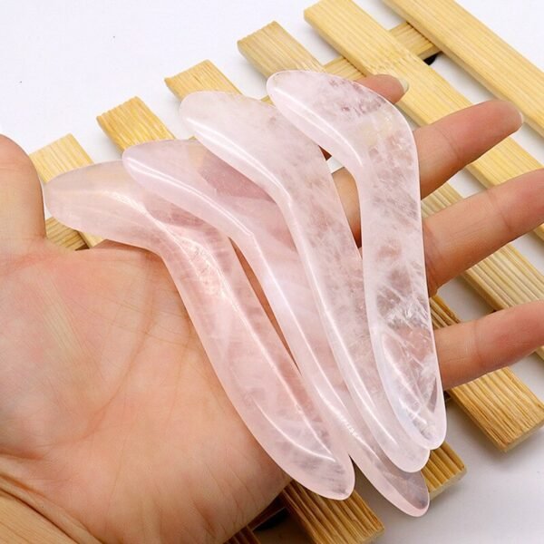 Magicun Crystal~Powder crystal jade ribs stick point acupuncture sticks tendon meridian massage facial facial powder crystal scraping board