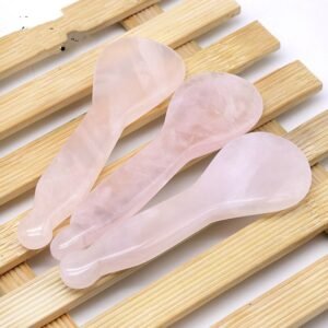 Magicun Crystal~Powder crystal jade scraping board rib stick beauty facial shaving board acupoint stick massage scraping
