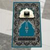 Prayer Carpet Muslim Blanket Eid Islam Non Slip Rug Islamism Worship Home Decoration 3D
