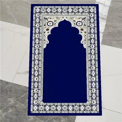 Prayer Carpet Muslim Blanket Eid Islam Non Slip Rug Islamism Worship Home Decoration 3D