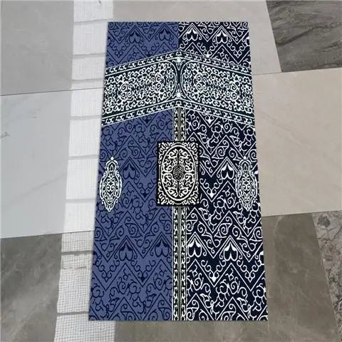Prayer Carpet Muslim Blanket Eid Islam Non Slip Rug Islamism Worship Home Decoration 3D