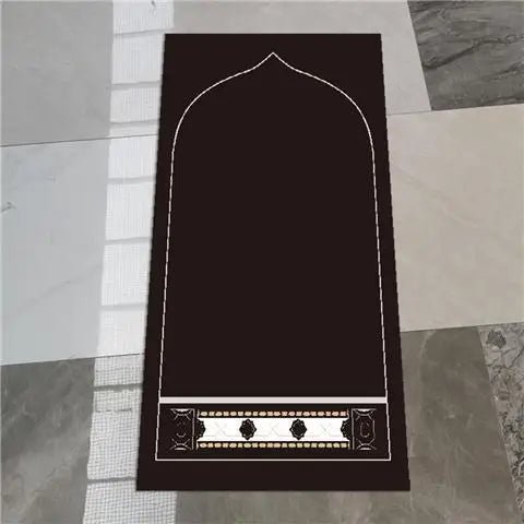 Prayer Carpet Muslim Blanket Eid Islam Non Slip Rug Islamism Worship Home Decoration 3D