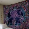 Psychedelic Dreamcatcher Moon Feather Tapestry Hippie Large Bohemian Mandala Tapestries Wall Cloth Carpet Ceiling Room Decor| |