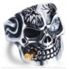 Vintage Viking Skeleton Finger Rings