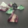 Magicun Crystal~Pure natural crystal pyramid colorful fluorite pyramid green blue purple fluorite tower decoration wholesale