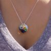 Rainbow Bridge Pet Loss Necklace -Pet Loss Gift - Pet Memorial - Pet Loss Jewelry - Memorial Gift - Loss of Pet - Fur Baby Gift