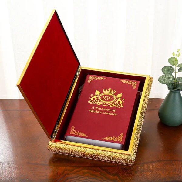 Ramadan Bible Box Islamic Scripture Bookshelf Home Decoration Church Utensils Religious Gift