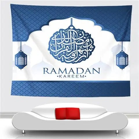 Ramadan Tapestry Wall Decor Islamism Home Decoration Haning Tapisserie Room Tarpot