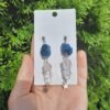 Raw Crystal Quart Ear Studs | Star Charm Earrings Gemstone Earrings |boho Jewelry