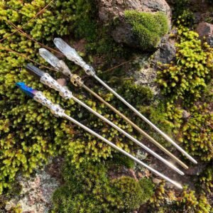 Raw-Crystal-Skull-Head-Skull-Hair-Stick-Wicca-Accessories-Hairpin-Scarf-Pin-Witch-Gothic-New-Year Raw Crystal Skull Head Skull Hair Stick Wicca Accessories Hairpin Scarf Pin Witch Gothic New Year Gift