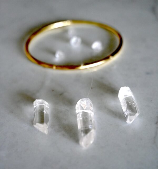 Raw Quartz Crystal Suncatcher Boho Home Decor Sun Catcher Hanging Decor Dreamcatcher Healing Gemstones  Door yard window decor