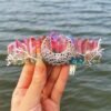 Magic Wicca~Raw crystal crown headband moon tree branch headband headgear bridal party ladies headgear gift witch hairband