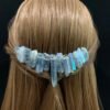 Raw crystal wedding   hair comb hair fork hairpin witch party  princess wedding bridesmaid gifts