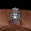 S925 Sterling Silver Lion Ring | Lion 925 Sterling Silver Ring - Real S925 Sterling