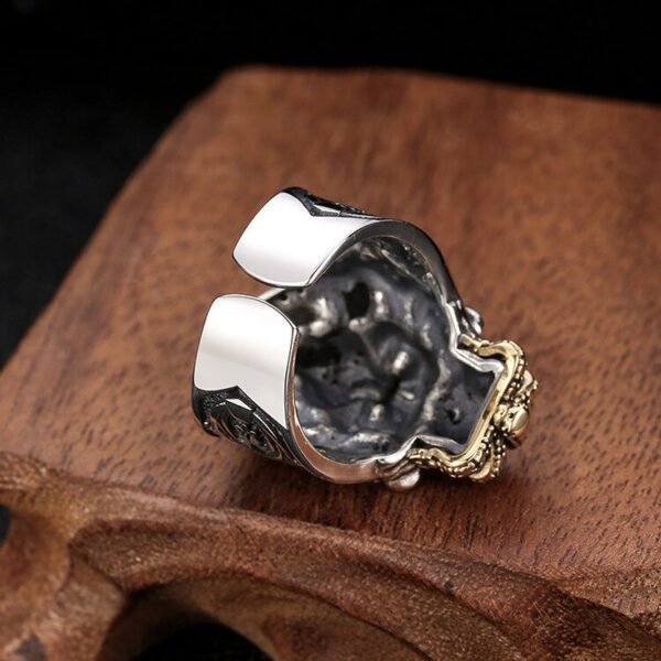S925 Sterling Silver Lion Ring | Lion 925 Sterling Silver Ring - Real S925 Sterling