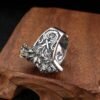 S925 Sterling Silver Lion Ring | Lion 925 Sterling Silver Ring - Real S925 Sterling