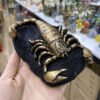 Realistic Scorpion Statue Resin Crafts Crystal Ball Base Sphere Holder Desk Decoration Home Ornament for 3-5cm Sphere