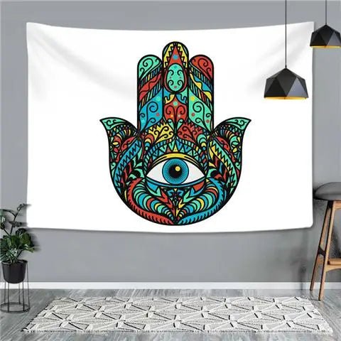 Religious Jesus Figure Tapestry Room Decor Christ Virgen Mary Tarot Wall Hanging Decoration Tapisserie Orthodox Priest Gift