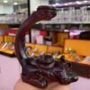 Resin Base Bracket Dragon Pixiu Dragon Turtle Crystal Ball Holder Fortune Mascot Furniture Office Crafts Ornaments