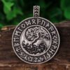 New Magicun Viking~Restore Ancient Ways Nordic Alphabet Viking Pendant Yggdrasil pendant Jewelry