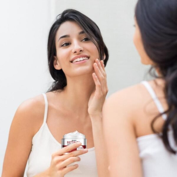 Retinol Face Moisturizing Cream With Vitamin C Licorice Root & Peony Extracts Night And Day Cream Reduce Fine Lines For Women