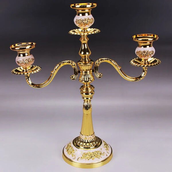 Romantic Candle Holder Dinner Wedding Decoration 3/5 Branch Candlestick European Home Decor Candelabra