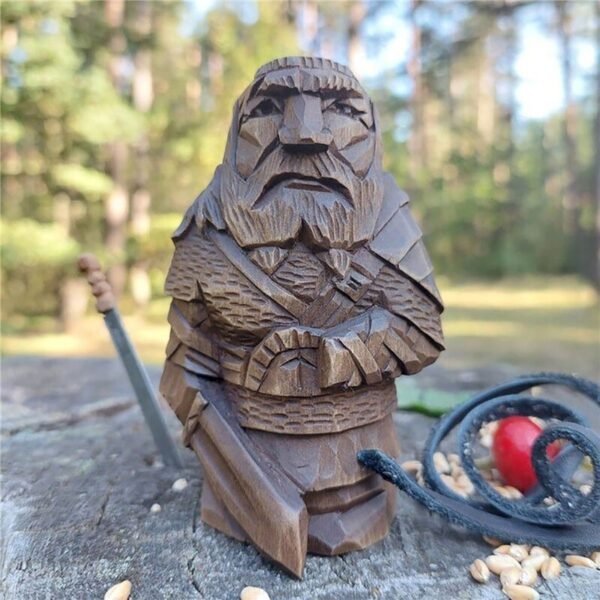 Odin Thor Tyr Ulfhednar Norse Pagan Resin Viking Statue Nordic Pagan Resin Ornaments Art For Home Garden Decoration
