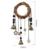 Witch Bells Protection For Door Knob Hanger Wind Chimes Witchy