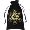 Tarot Cards Storage Pouch Table Cloth Velvet Square Metatron Bags For Tarot Cards Storage Jewelry Bag And Pouch Made Of Velvet 2