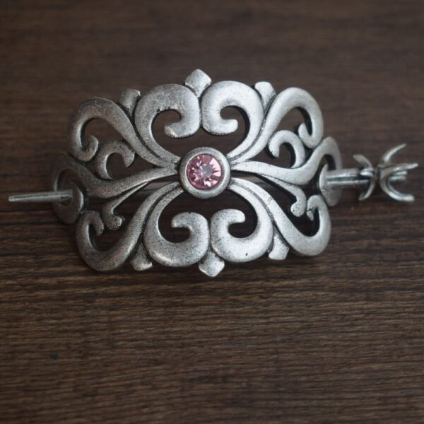 Norse Viking hair clip barrette celtic viking knot wicca vintage Hairpin Wedding Accessories