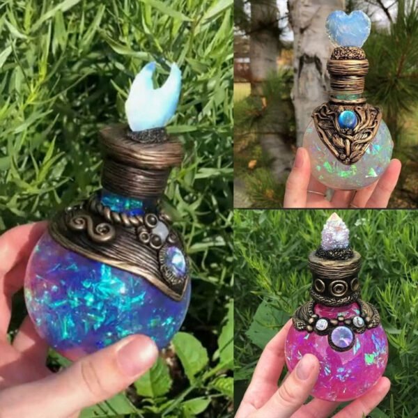 Magic Potion Mermaid Aura Magic Potion Creative Desktop Moon Ornament