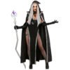 Halloween Witch Vampire Costumes for Women Adult Medieval Sorcerer Carnival Party Performance Drama Masquerade Clothing
