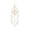 Crystal Suncatcher Prism Window Rainbow Maker Moon Crystal Ball Amethyst Pendant Sun Catcher Hanging Ornament Garden Decor New