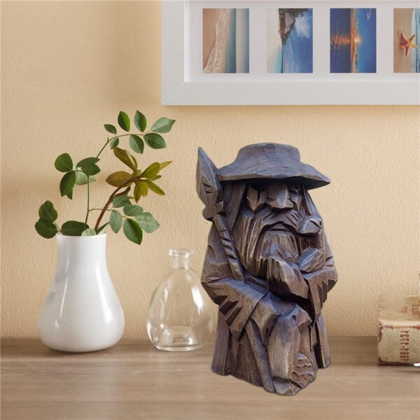 Odin Thor Tyr Ulfhednar Norse Pagan Resin Viking Statue Nordic Pagan Resin Ornaments Art For Home Garden Decoration
