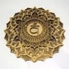 Iron Lotus Flower Mandala Wall Mount Decoration