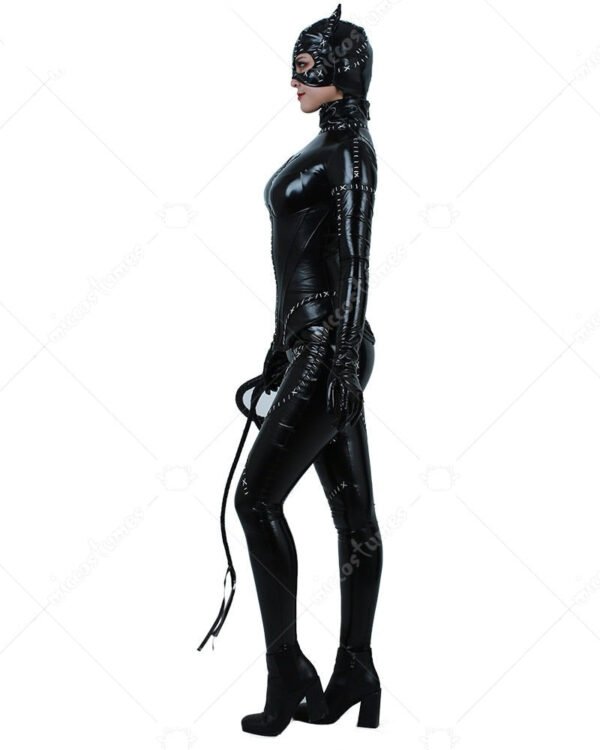 Women Cat Suit Jumpsuit Bodysuit Cosplay Costume for Women Halloween Cosplay Costume