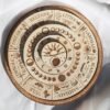 Pagan Wheel of The Year Calendar ,Wiccan Neo-Pagan Sabbats, Moon Phases, Astrological Zodiac with Guide