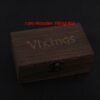 S925 Metal Making Antique Sterling Silver Vikings Bracelet As Men Gift With Wood Box - Bracelets