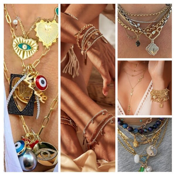 Heart Greek Eye Gold Color Pendant Charms for Diy Earrings  Evil Blue Eye Charms