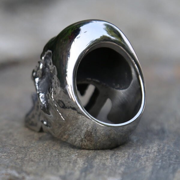 Polishing Vampire Skull Ring